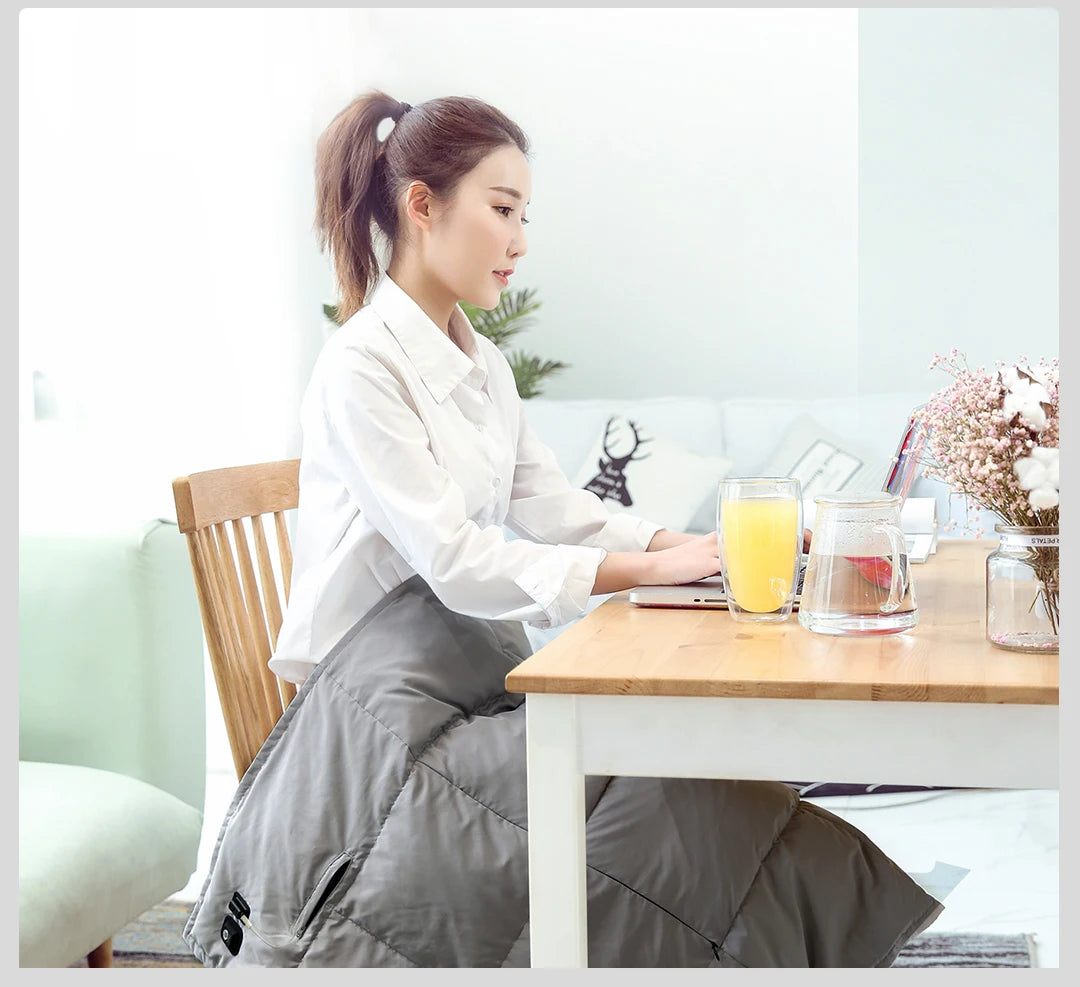 Super Soft Graphene Electric Blanket From Chinese Manufacturer Heated Blanket for Cold Winter Washable and for Winter